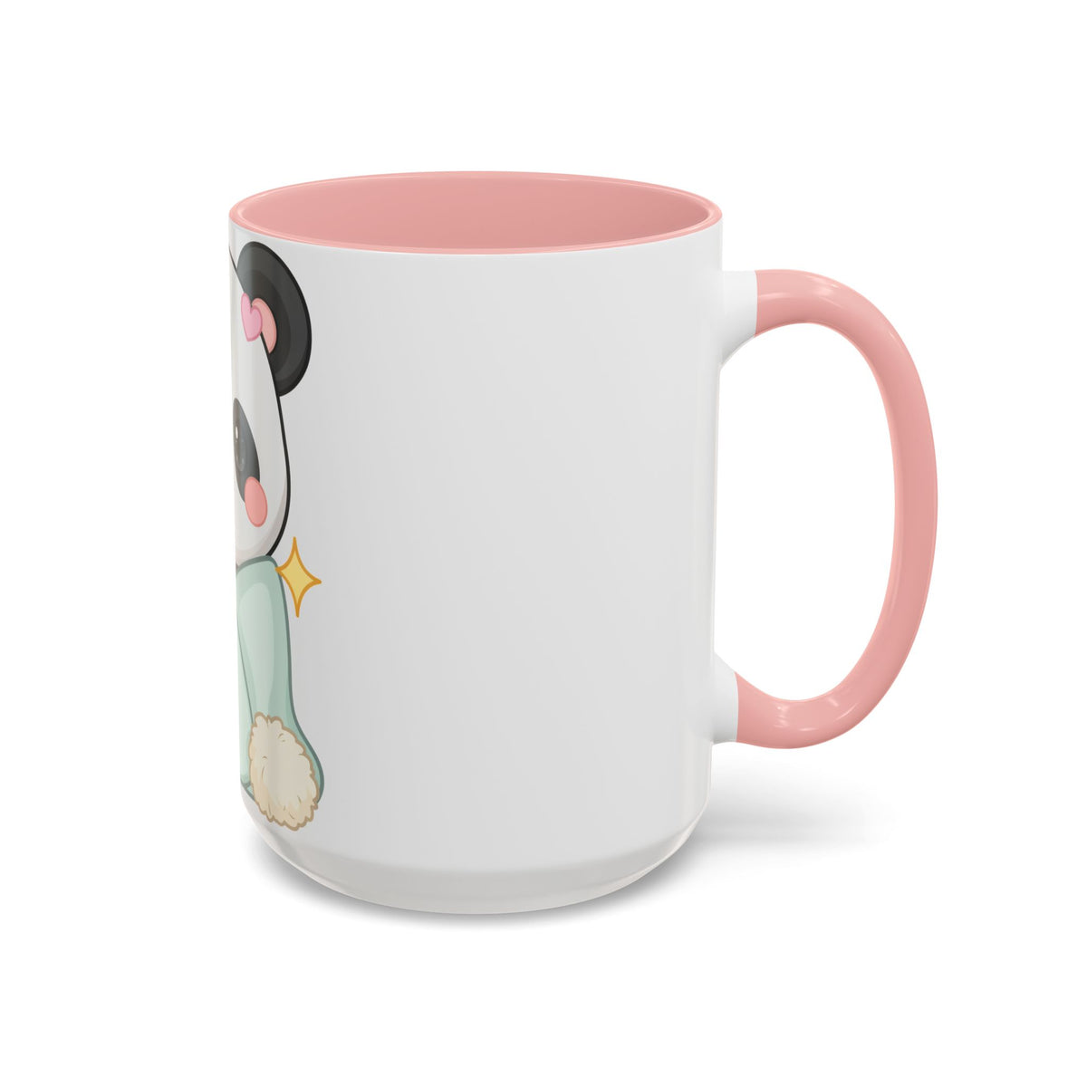 Kawaii Panda Accent Coffee Mug for Cozy Moments