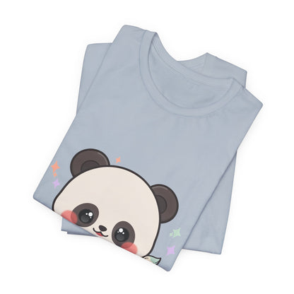 Kawaii Panda Artist T-Shirt for Creative Panda Fans