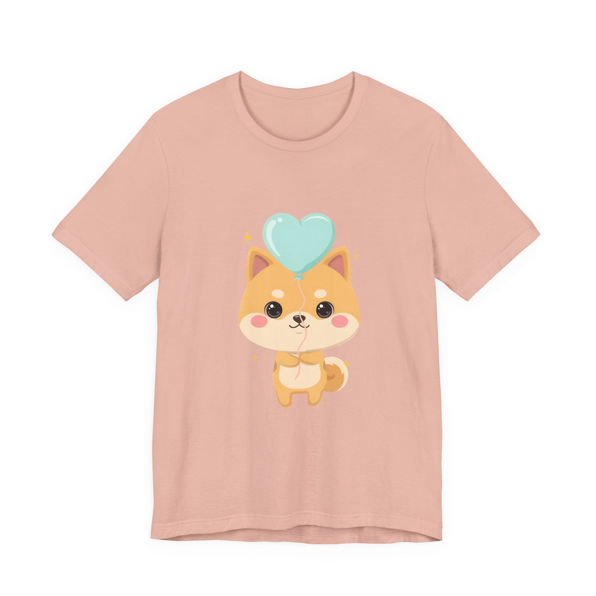 Kawaii Shiba Inu T-Shirt, Cute Balloon Dog Gift