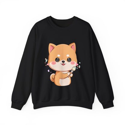 Kawaii Shiba Inu Sweatshirt for Cute Dog Lovers