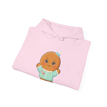 Kawaii Gingerbread Hoodie for Cozy Christmas Cheer