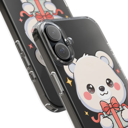 Kawaii Polar Bear Gift Phone Case for Holiday Gifting