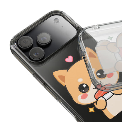 Kawaii Shiba Inu Phone Case for Sushi Lovers
