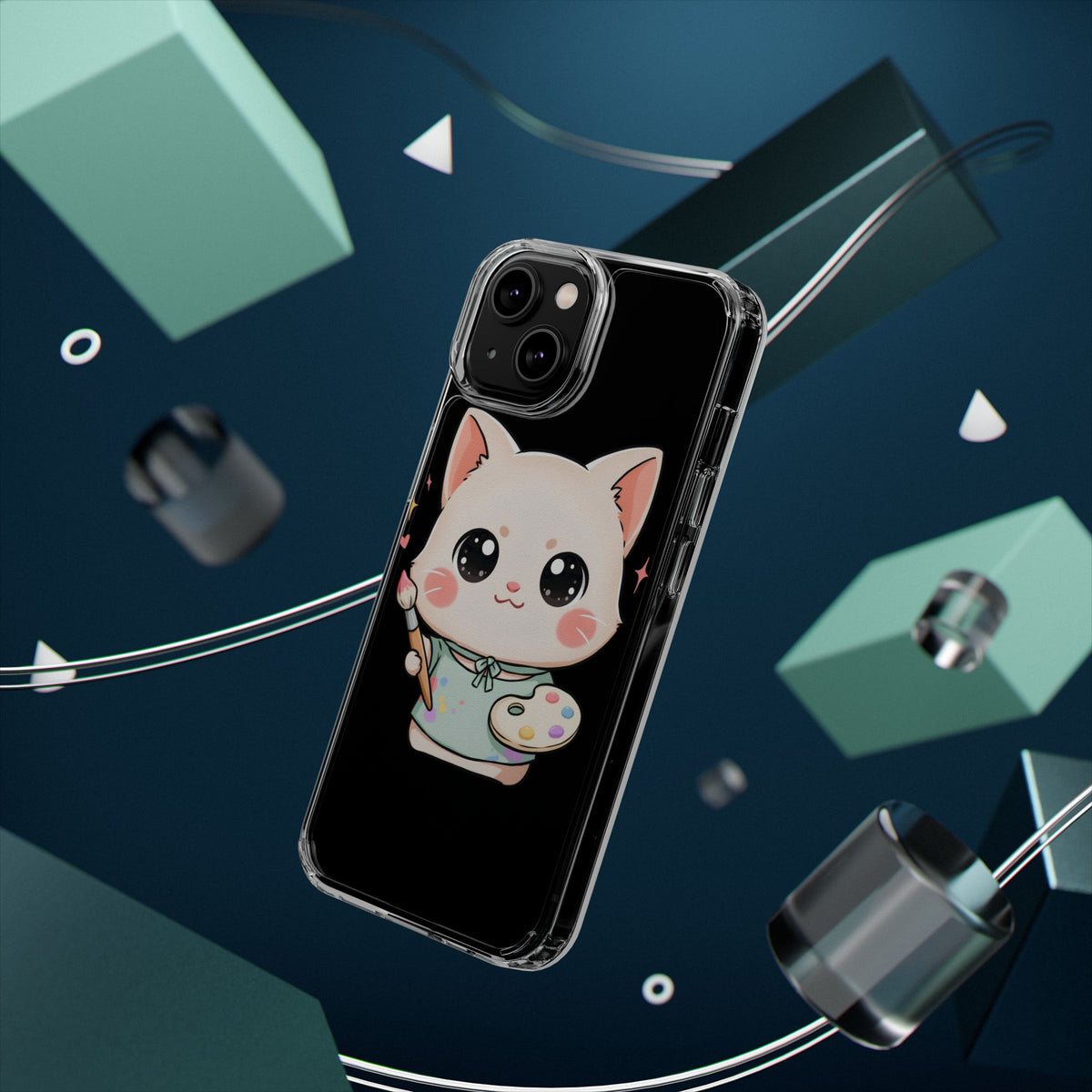 Kawaii Cat Phone Case for Creative Cat Lovers