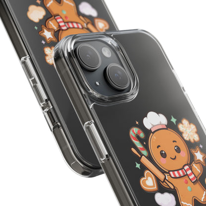 Gingerbread Christmas Phone Case for Holiday Baking Fans