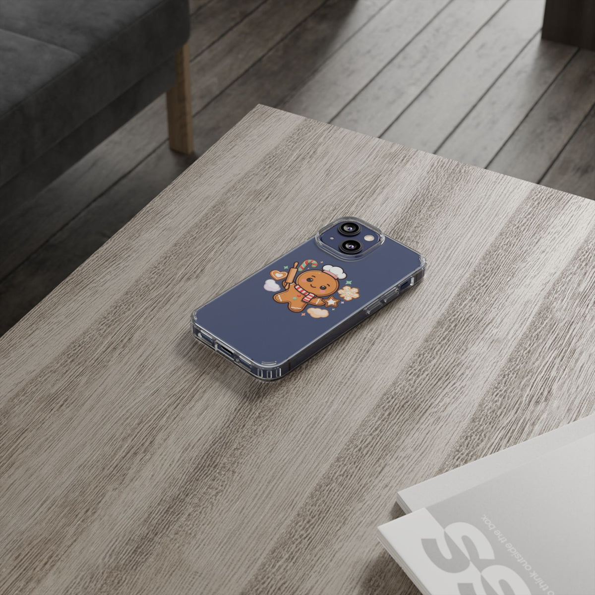 Gingerbread Christmas Phone Case for Holiday Baking Fans