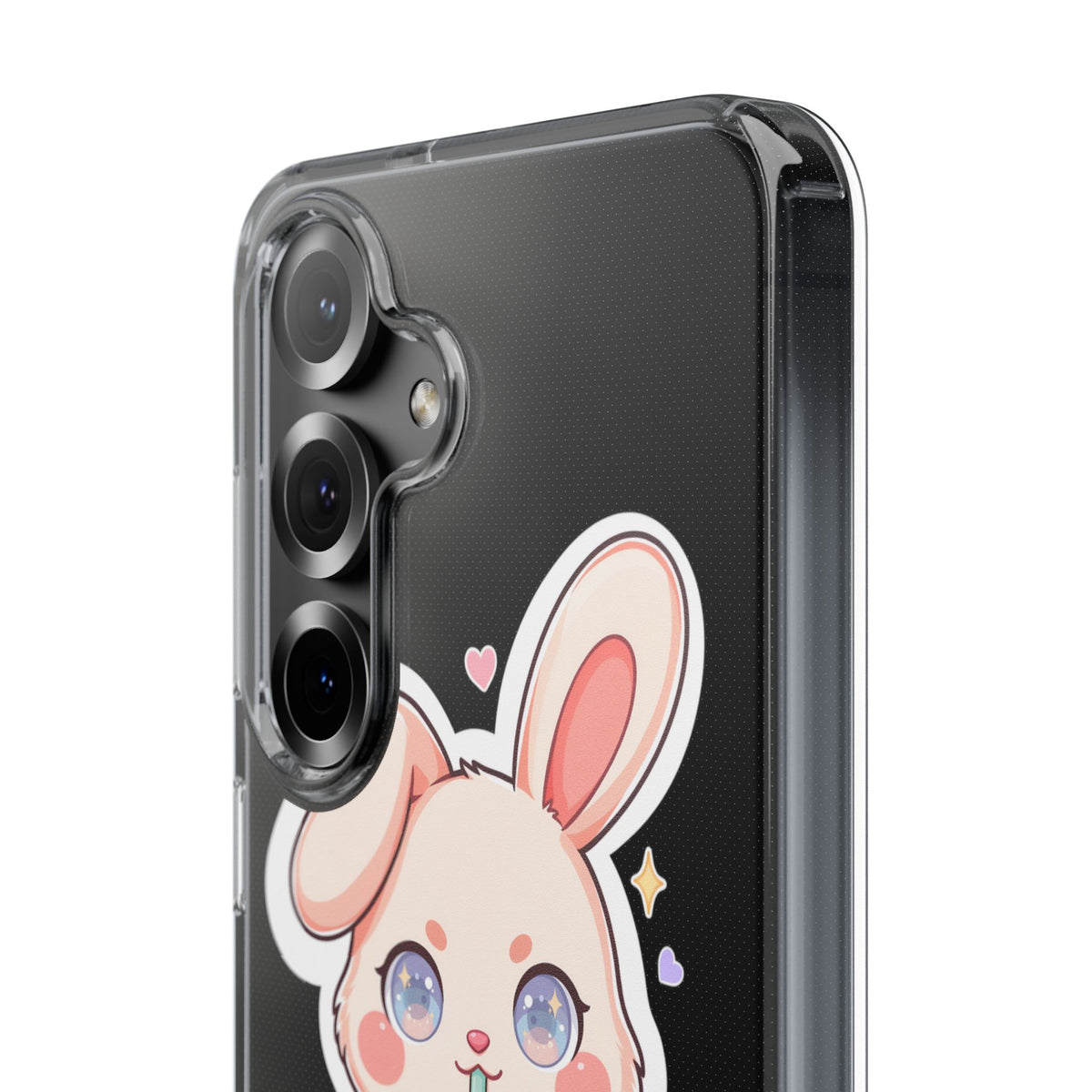 Kawaii Bunny Bubble Tea Phone Case for Boba Lovers