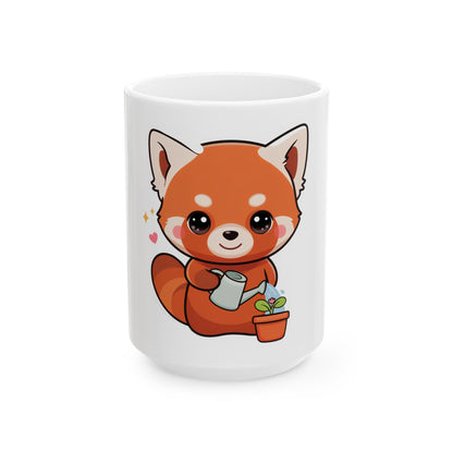 Cute Red Panda Mug for Cozy Morning Coffee