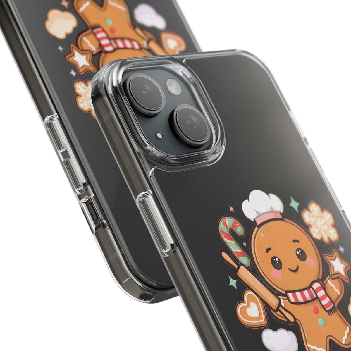 Gingerbread Christmas Phone Case for Holiday Baking Fans