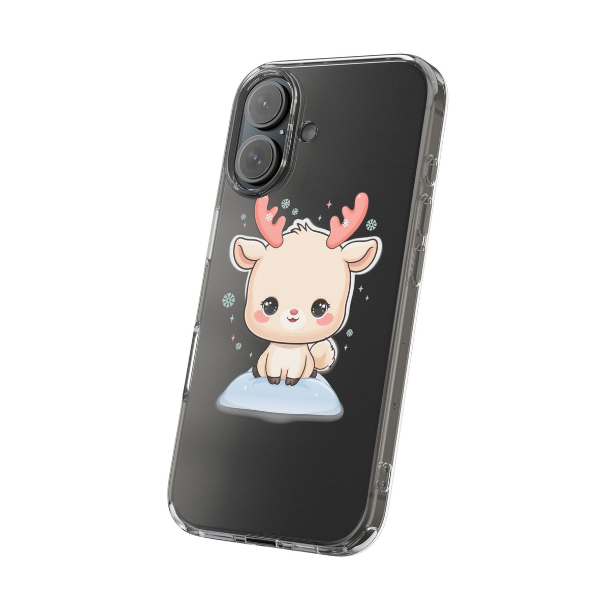 Kawaii Reindeer Phone Case for a Sweet Winter Cheer