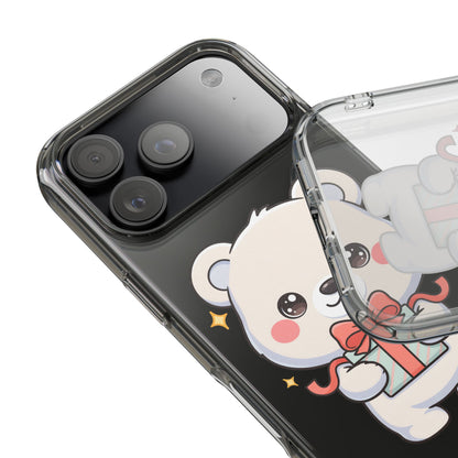 Kawaii Polar Bear Gift Phone Case for Holiday Gifting