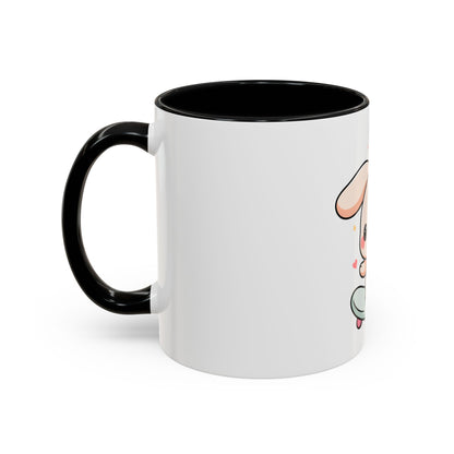 Kawaii Bunny Skateboard Mug – Cute Accent Coffee Mug