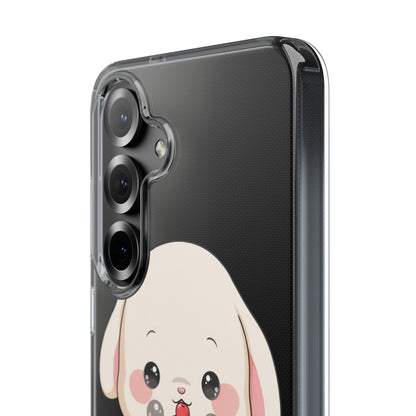 Kawaii Bunny Phone Case, Ice Cream Cutie Clear Case