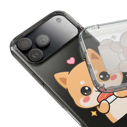 Kawaii Shiba Inu Phone Case for Sushi Lovers