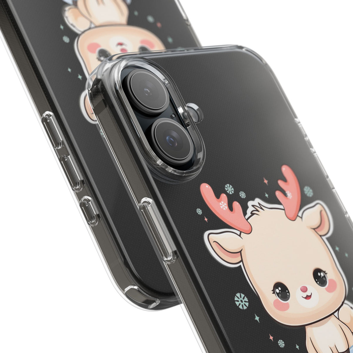 Kawaii Reindeer Phone Case for a Sweet Winter Cheer