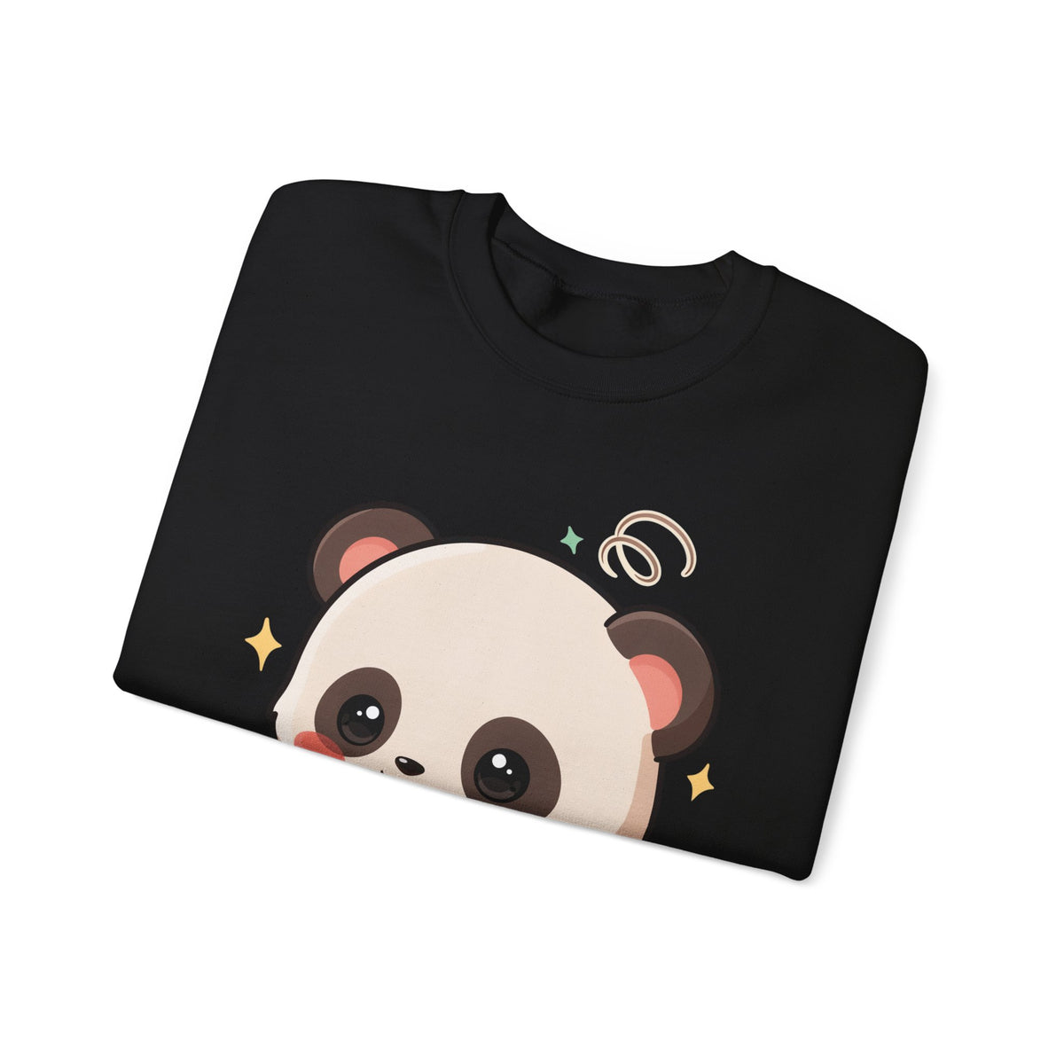 Cute Reading Panda Sweatshirt for Book Lovers