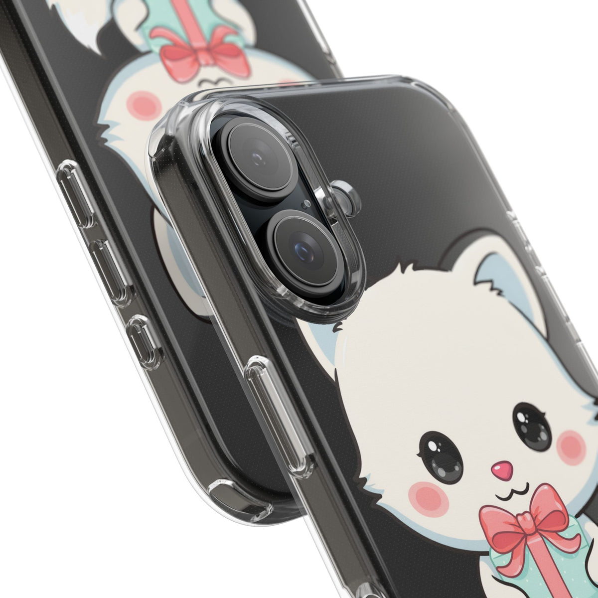 Kawaii Arctic Fox Phone Case with Gift