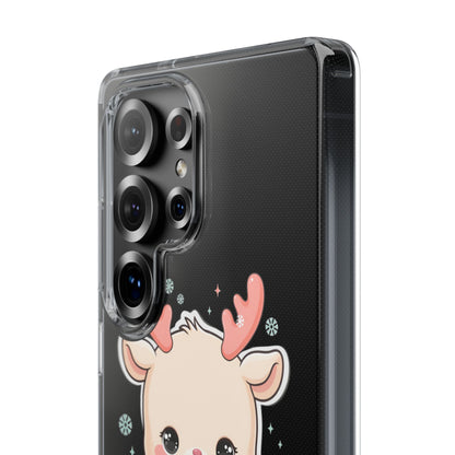 Kawaii Reindeer Phone Case for a Sweet Winter Cheer