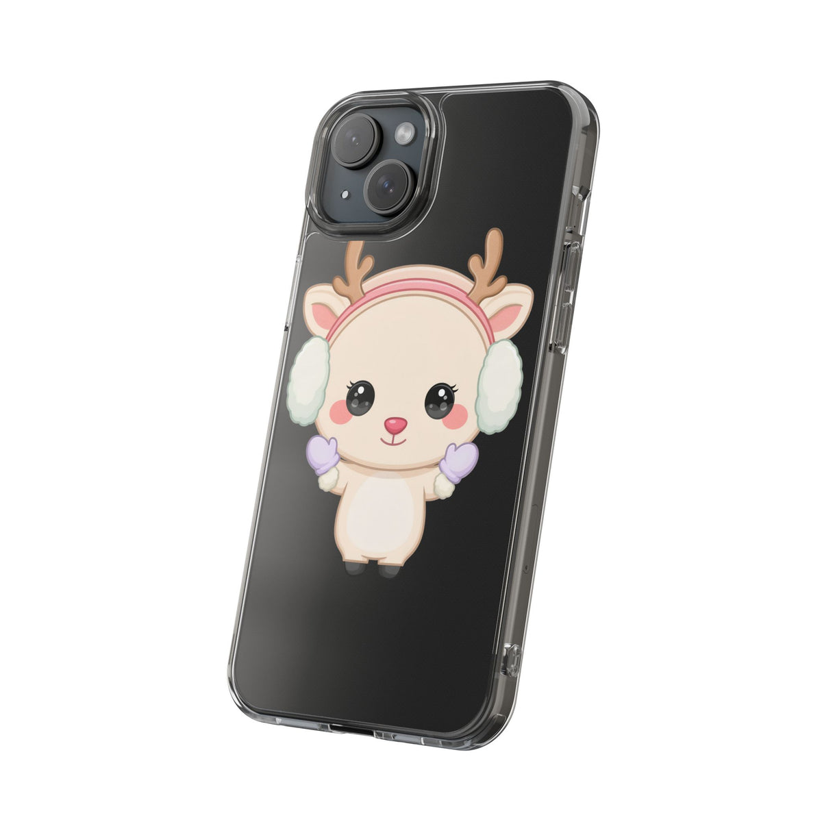 Kawaii Reindeer Phone Case for Cozy Cute Style