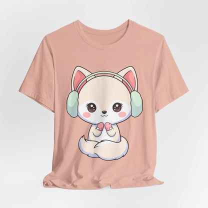Kawaii Arctic Fox T-Shirt for Cute Animal Lovers