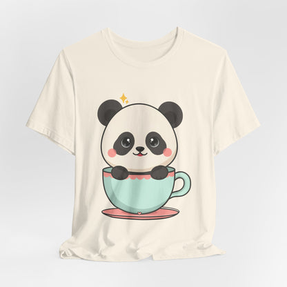 Kawaii Panda T-Shirt, Cute Teacup Panda Tee