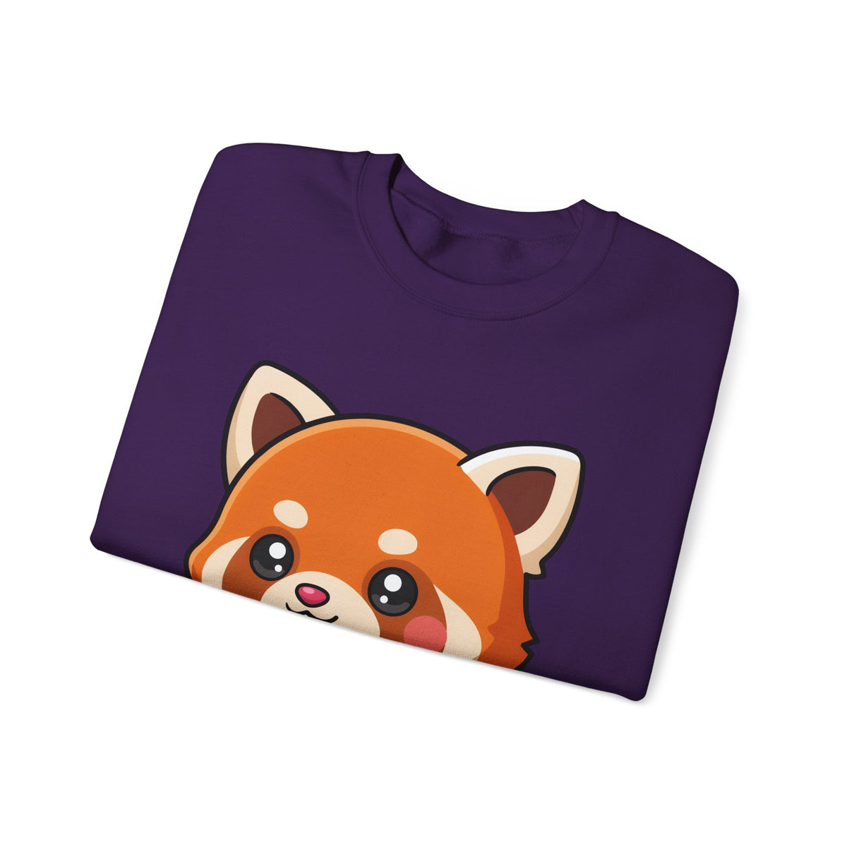 Kawaii Red Panda Skateboarding Sweatshirt, Cute Animal Gift