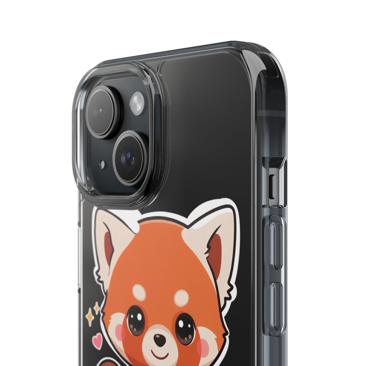 Red Panda Phone Case, Cute Plant Lover Gift