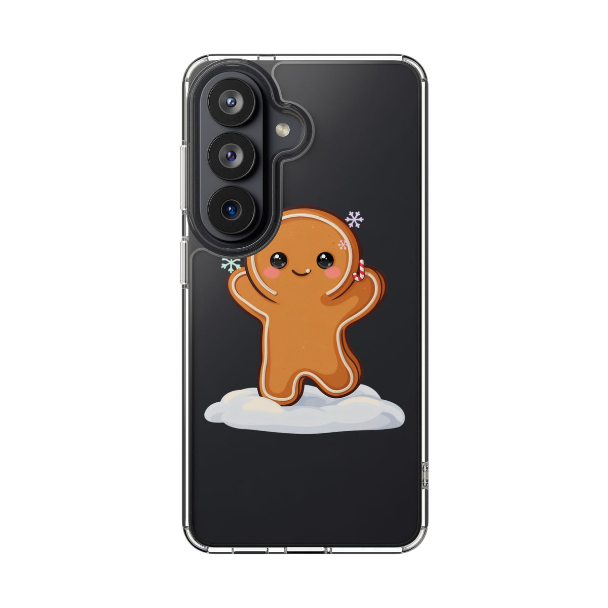 Kawaii Gingerbread Phone Case for Cozy Holiday Fans