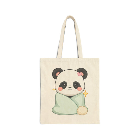Kawaii Panda Tote Bag for Cozy-Cute Fans