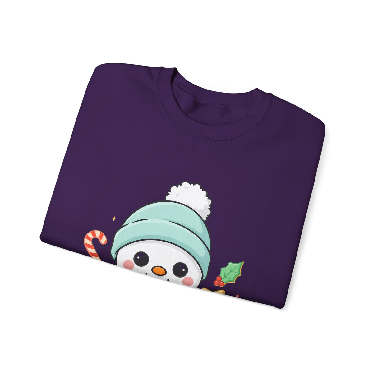 Christmas Snowman Baking Sweatshirt – Kawaii Holiday Crewneck