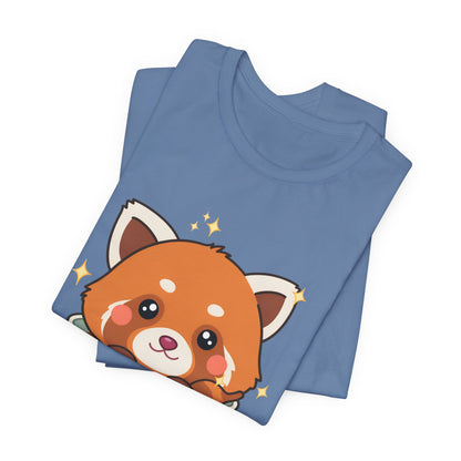 Kawaii Red Panda T-Shirt, Cute Tea Lover Gift