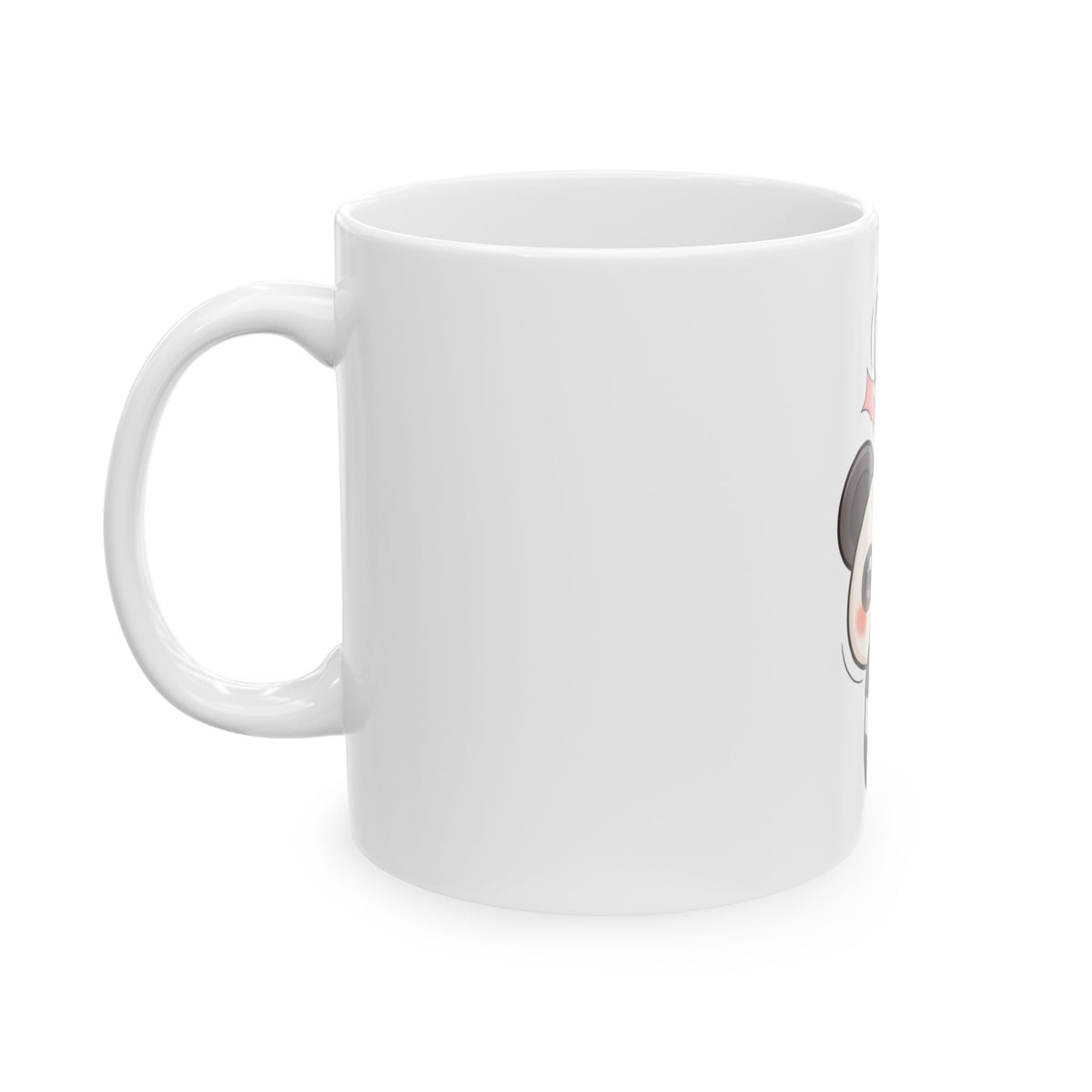 Kawaii Panda Mug with Balloon | Cute Ceramic Gift