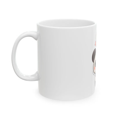 Kawaii Panda Mug with Balloon | Cute Ceramic Gift