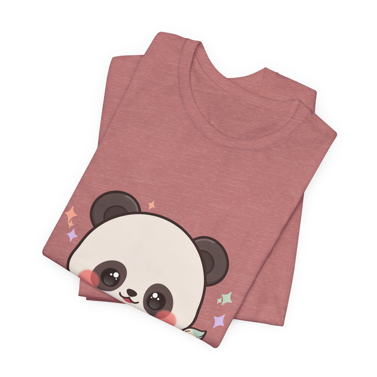 Kawaii Panda Artist T-Shirt for Creative Panda Fans