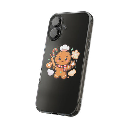 Gingerbread Christmas Phone Case for Holiday Baking Fans