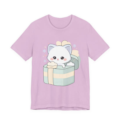 Arctic Fox Gift Tee, Cute Kawaii Birthday Present