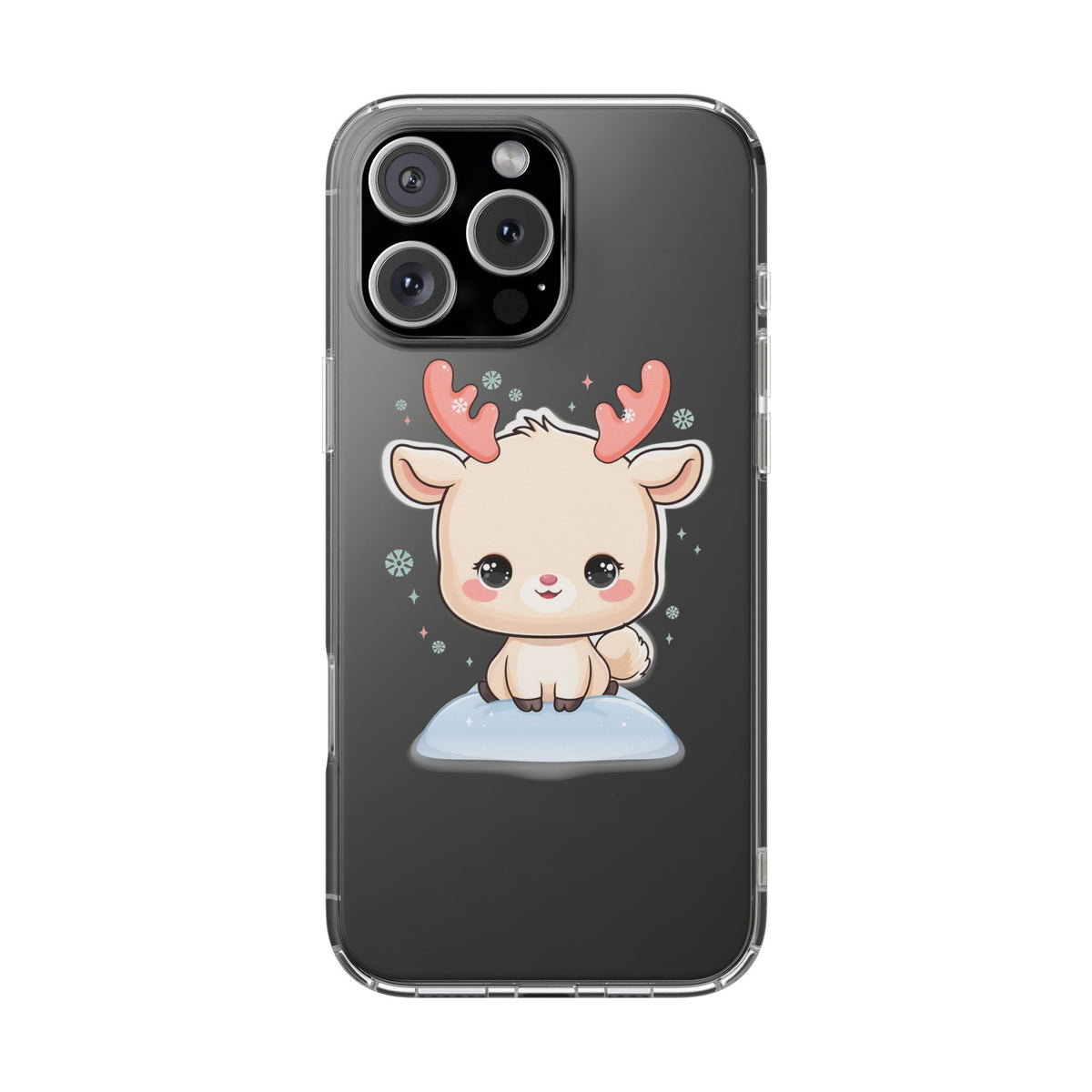 Kawaii Reindeer Phone Case for a Sweet Winter Cheer