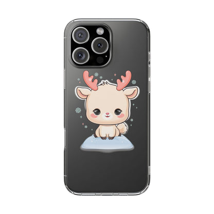 Kawaii Reindeer Phone Case for a Sweet Winter Cheer