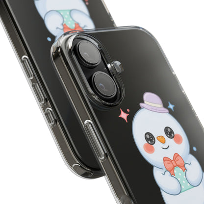 Kawaii Snowman Phone Case for Cheerful Winter Days