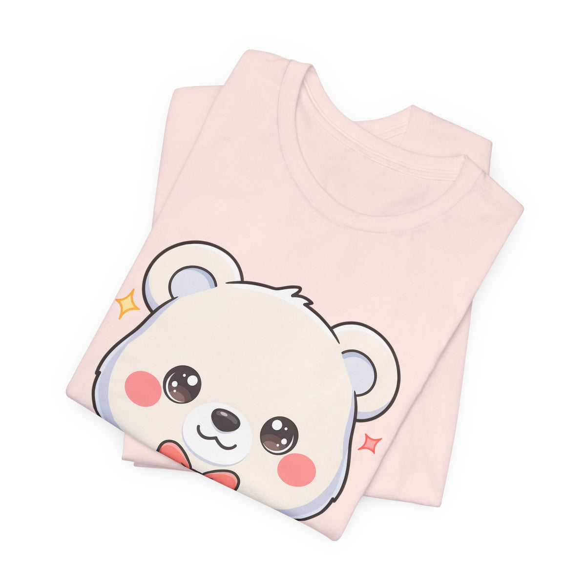 Kawaii Polar Bear Gift T-Shirt for Cute Holiday Cheer