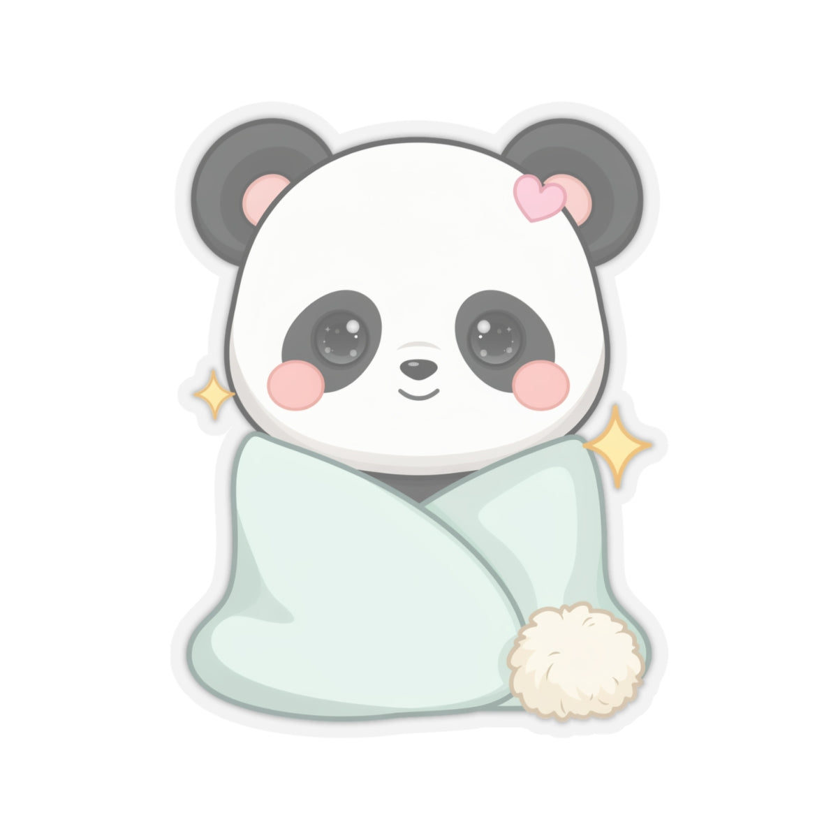 Kawaii Panda Sticker for Cozy Cute Decor