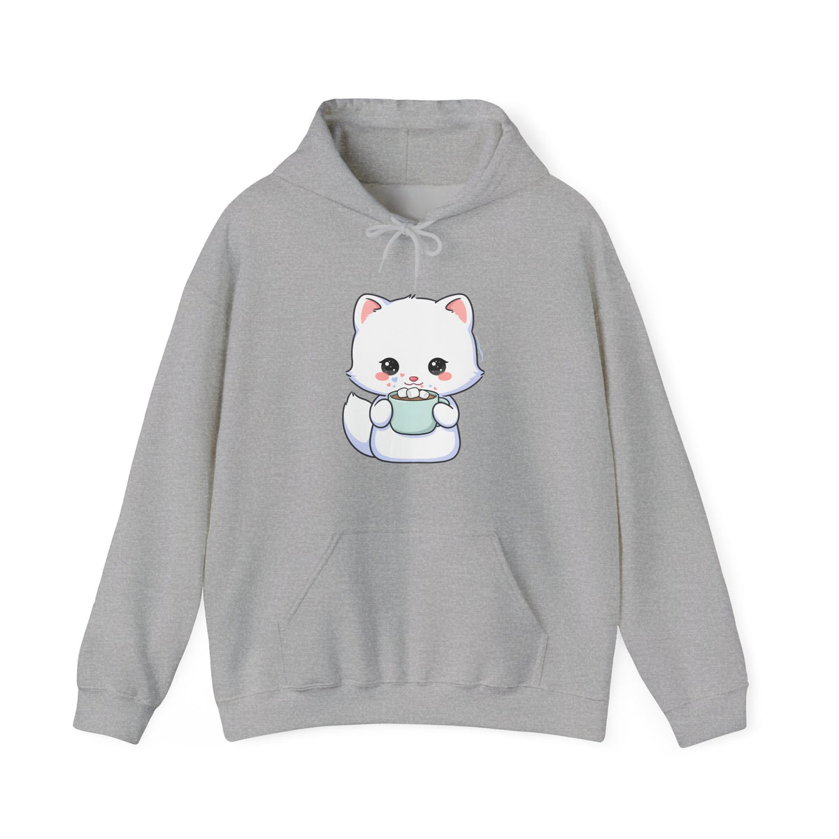 Kawaii Arctic Fox Hoodie for Cozy Cute-Style Fans