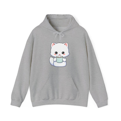 Kawaii Arctic Fox Hoodie for Cozy Cute-Style Fans
