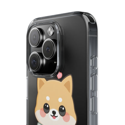 Kawaii Shiba Inu Phone Case, Cozy Valentine Gift