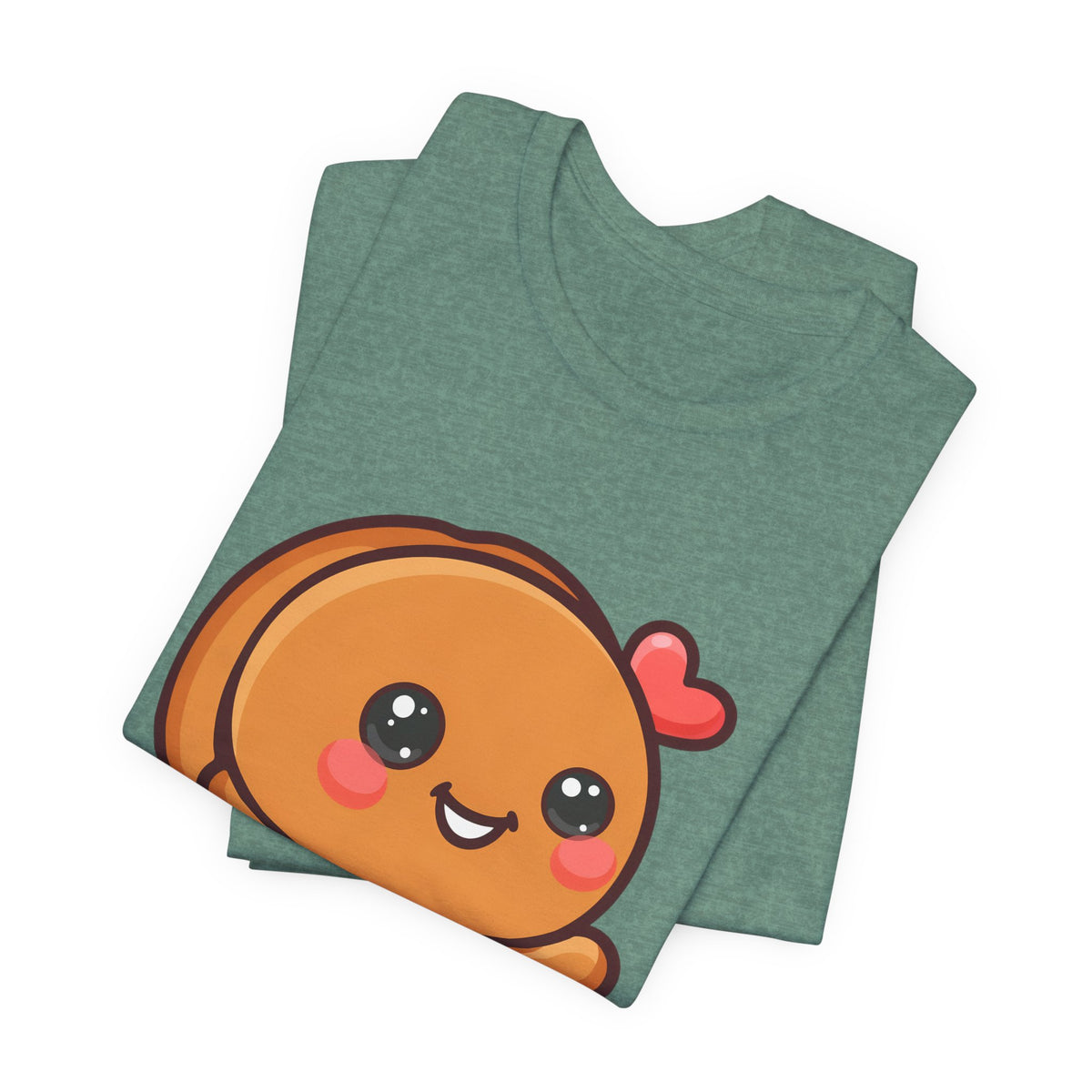 Christmas Gingerbread Man T-Shirt, Cozy Kawaii Holiday Tee