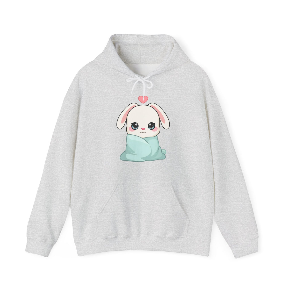 Kawaii Bunny Hoodie for Cozy Couch Days