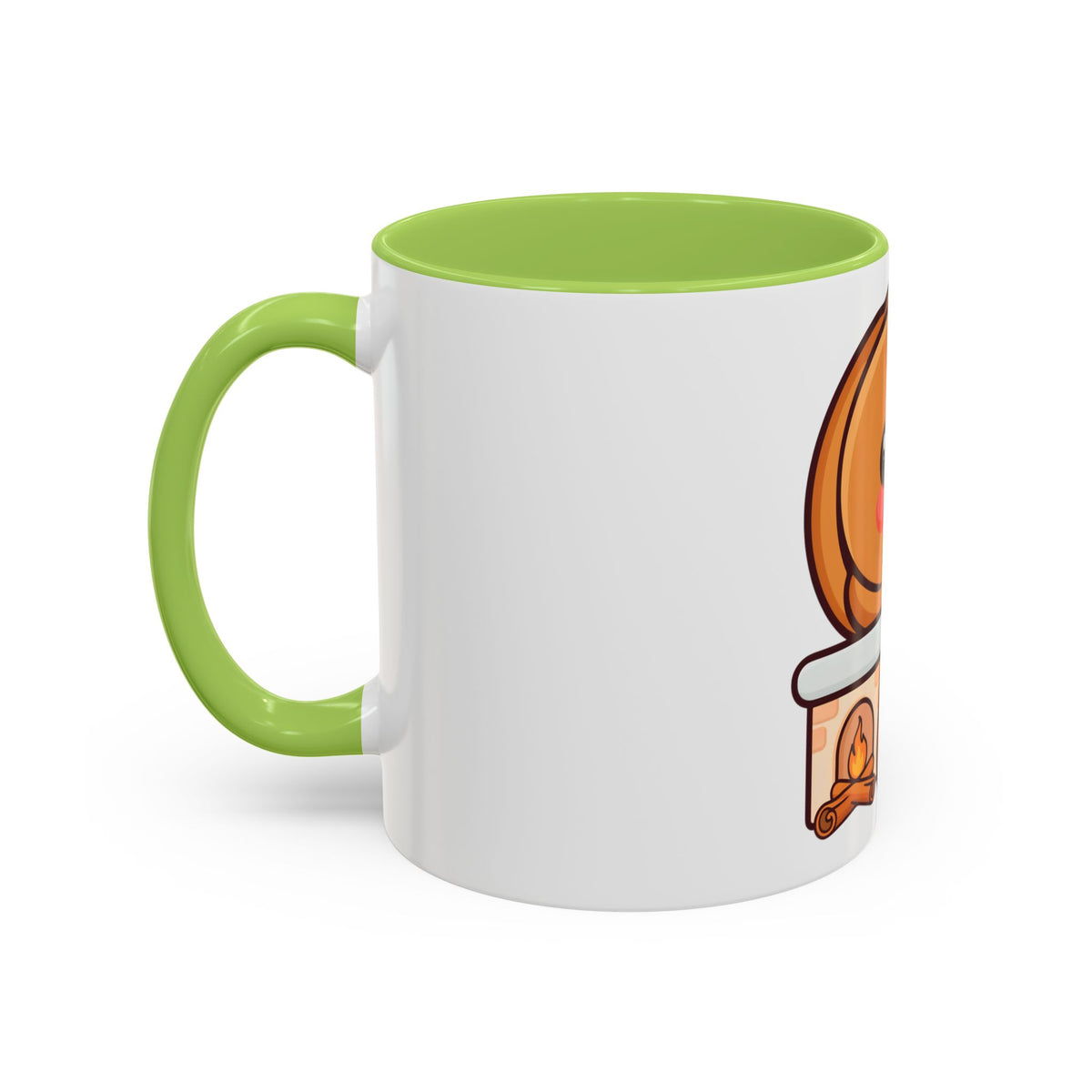 Kawaii Gingerbread Mug for Cozy Winter Coffee Breaks