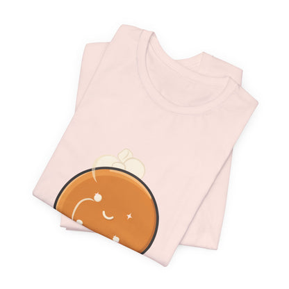 Kawaii Gingerbread Man T-Shirt for Cozy Cocoa Fans