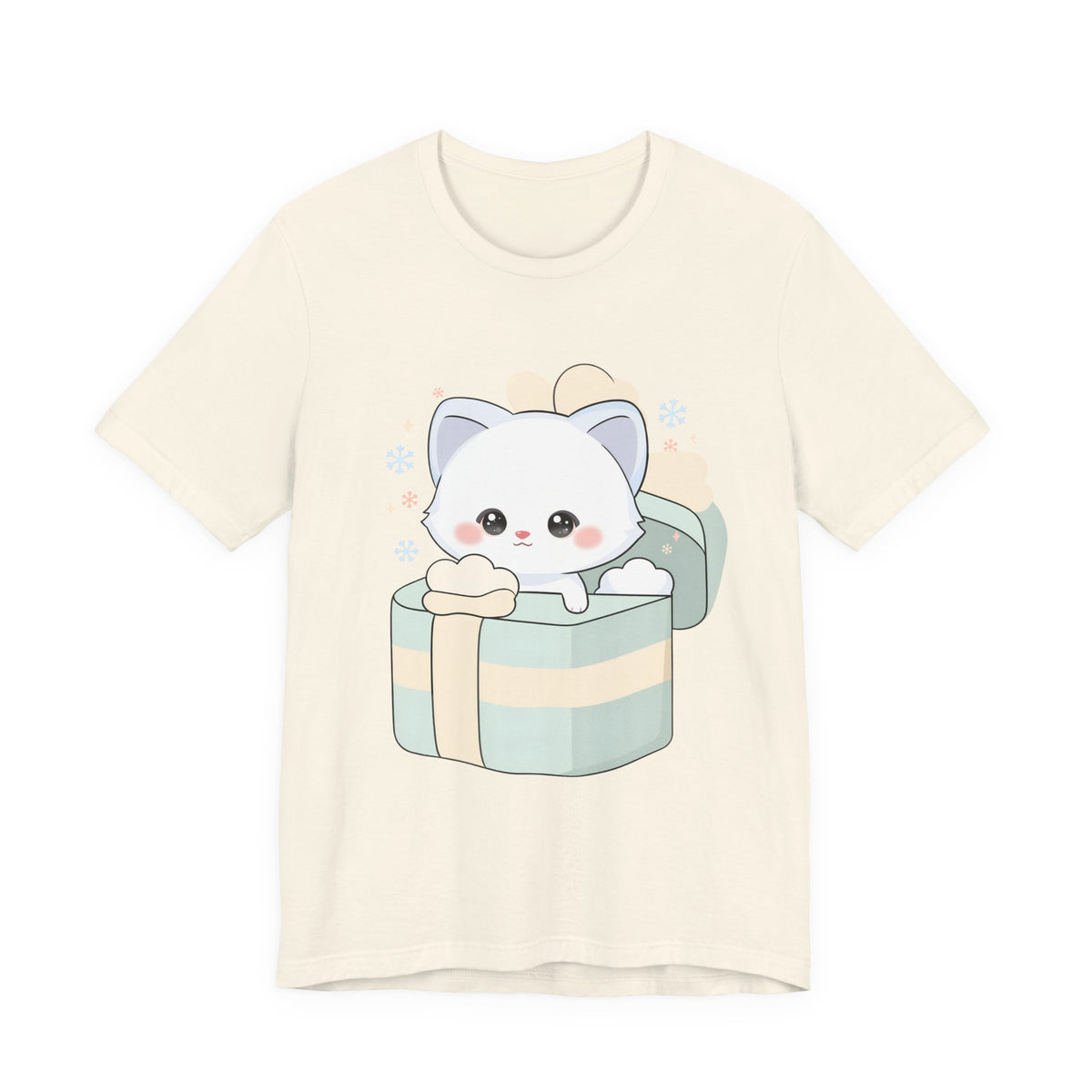 Arctic Fox Gift Tee, Cute Kawaii Birthday Present