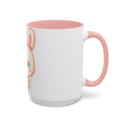 Kawaii Bunny Coffee Mug for Artists and Cute Art Lovers
